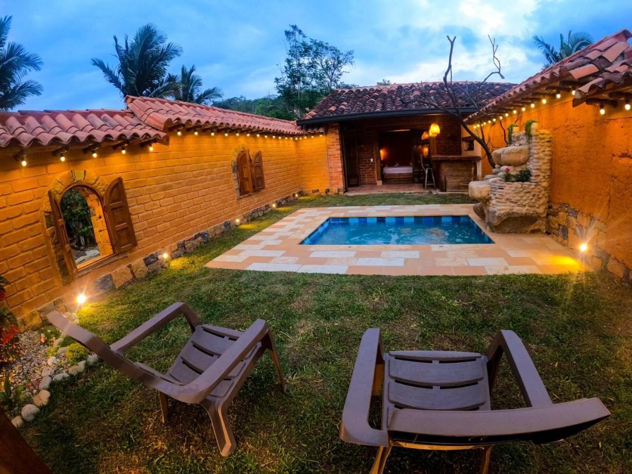 Cabanas El Nopal San Gil Bagian luar foto